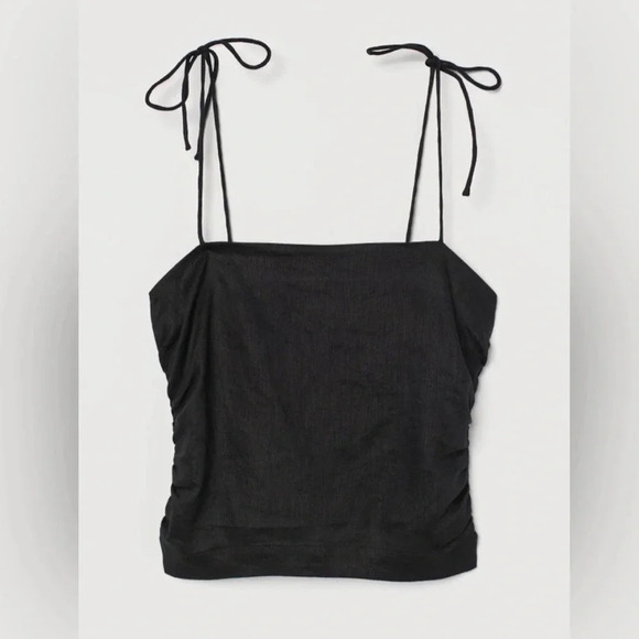 H&M  Linen Top - Picture 1 of 7